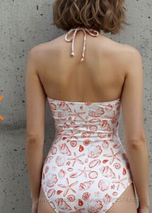 primark Beach Ready Shell Print Swimsuit