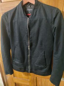 Men's Black Bomber Jacket