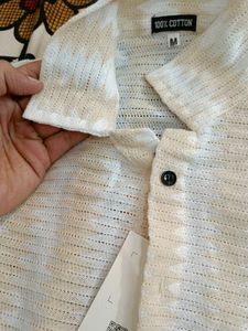 Crop Net shirt