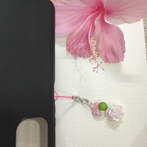 Flower Pink Phone Charm🌸🌺🌷