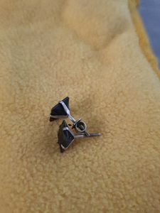 pure silver Small Stud Earrings