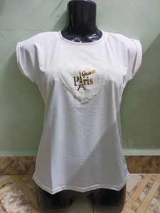 🤍Heart Shape Design Tshirt For Girls