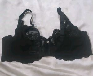 Elegant Black Lace Bra