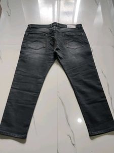 New Men's Grey 42 size Denim Jeans