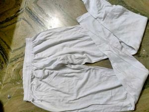 White Solid Tight Legging ( Women)