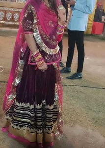 Royal velvet rajputi poshak