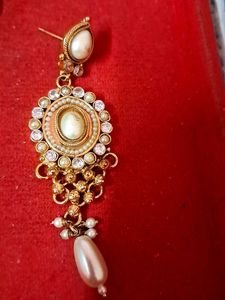 Exquisite Pearl &amp; jercon Necklace Set👌👌