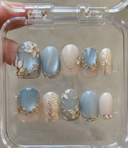 COMBO Dreamy Pastel Luxe Press On Nails✨🌸💎