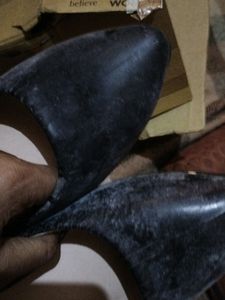 black heels