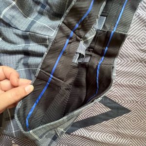 Classic Plaid Trousers