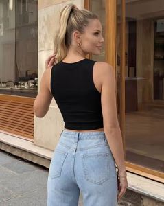 Black Sleeveless Tank shapewear Top