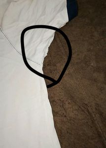 Stylish White Polo T-Shirt
