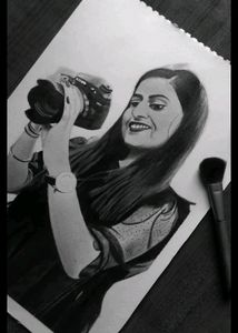 Portrait Art Work🎨🥰🤩💖💖