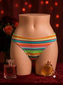 Colorful⚛️ Striped Bikini Bottom