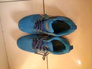 Blue Athletic Running Shoes