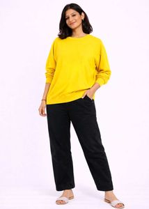 Yellow Knit Sweater