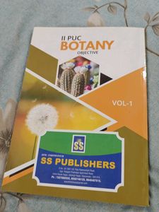 NEET &amp; II PUC Objective Botany Books