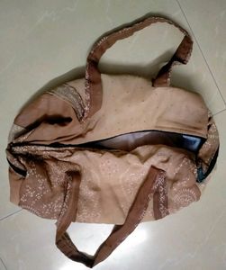Good Condition Used Handmade Cotton Cloth Handbag
