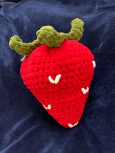Handmade Crochet Strawberry Plush🍓