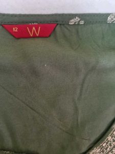 Elegant Green Printed Kurta