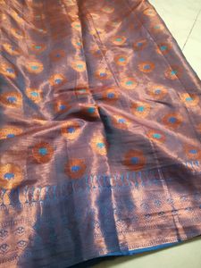Exquisite Saree with Peacock Motifs