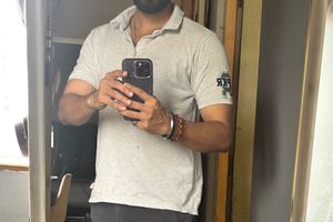 SPYKAR POLO TSHIRT LIGHT GREY