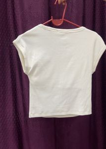 Classic White Cap Sleeve T-Shirt