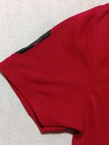 Men's Red Casual Shirt