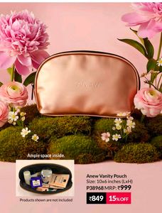 Anew Vanity Pouch - Rose Gold