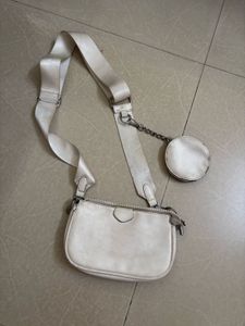 white crossbody bag
