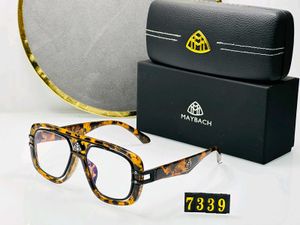 Maybach Leopard Print Sunglasses