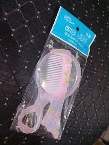 Korean Combo Of Comb And Mirror