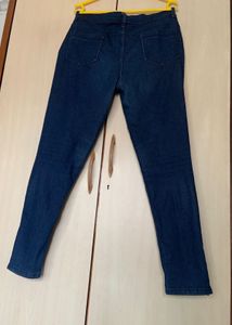 Bare Denim Navy Blue Jeans For Women