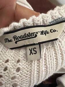 Cream Knitted Tank Top