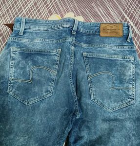 ‼️ FREE DELIVERY ‼️ Original Spykar Blue Denim Jea