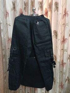Stylish Black Cargo Pants