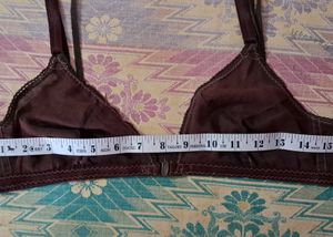 Burgundy Sheer Bralette