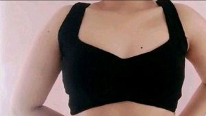 Black Dori Blouse(Padded)