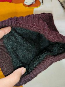 Brown Knit Beanie each 30rs only