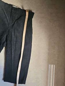 Black Wide-Leg Trousers