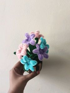 Pipe Cleaner Flower Pot