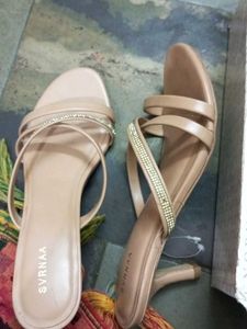 brand new heels from max beige