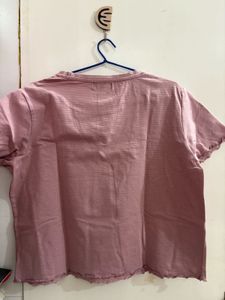 Sparkly Rose Pink T-Shirt