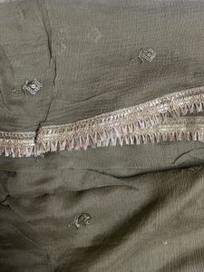 Exquisite Embellished unstitched suit