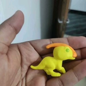 Kinder Joy Dinosaur Figures 4 pieces all with acce