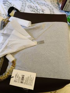Stylish Tote Bag with Gold Chain