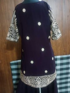 Elegant Embroidered Kurta Set