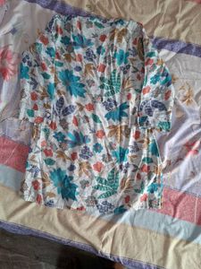 Floral Print Kurta