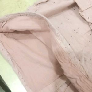 pinteresty crop Button-Up Shirt