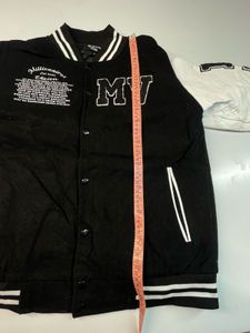 heavy Varsity Jacket with "Millionaire Vision"